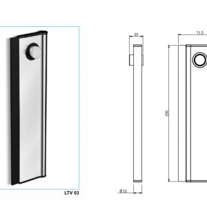 LTV03 TERGICRISTALLO INOX RIGHELLO