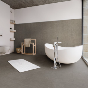 RINNOVO BAGNO CON RIVESTIMENTO MURO E PAVIMENTO SPC BY SKEMA STAR.KW